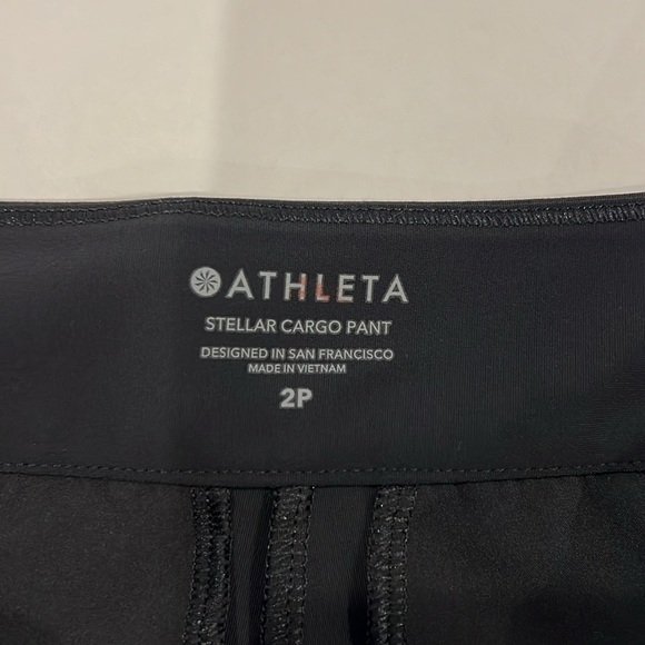 ATHLETA stellar cargo pant black size 2P - Picture 5 of 10